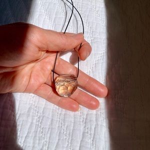 Smokey Quartz Bead Neckace